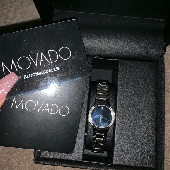 Authentic Movado Women’s Watch With Diamonds - Picture 2 of 8